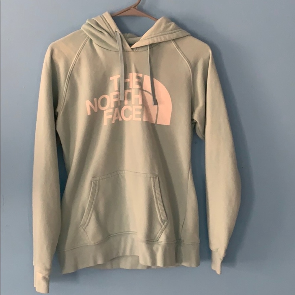 Teal North Face Sweatshirt